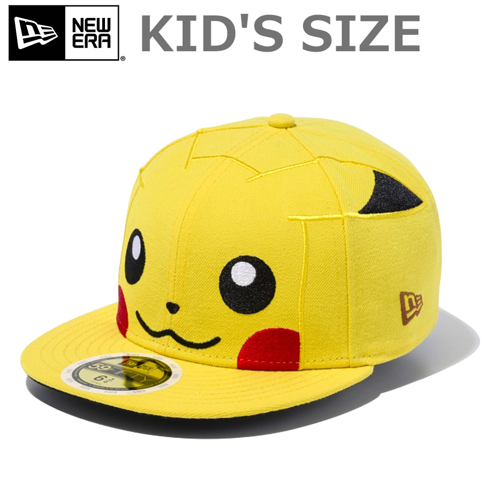 ニューエラ キッズ(newera) キッズキャップ ピカチュウ kid's 59fifty